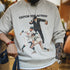 Vintage Baseball Print Sweatshirt – Heavyweight Embroidered Loose Fit Crew Neck Hoodie